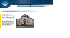 Desktop Screenshot of newton-apartments.de